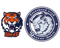 Хоккей. КХЛ. Амур - Динамо Минск