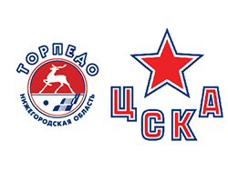 Хоккей КХЛ, Торпедо - ЦСКА
